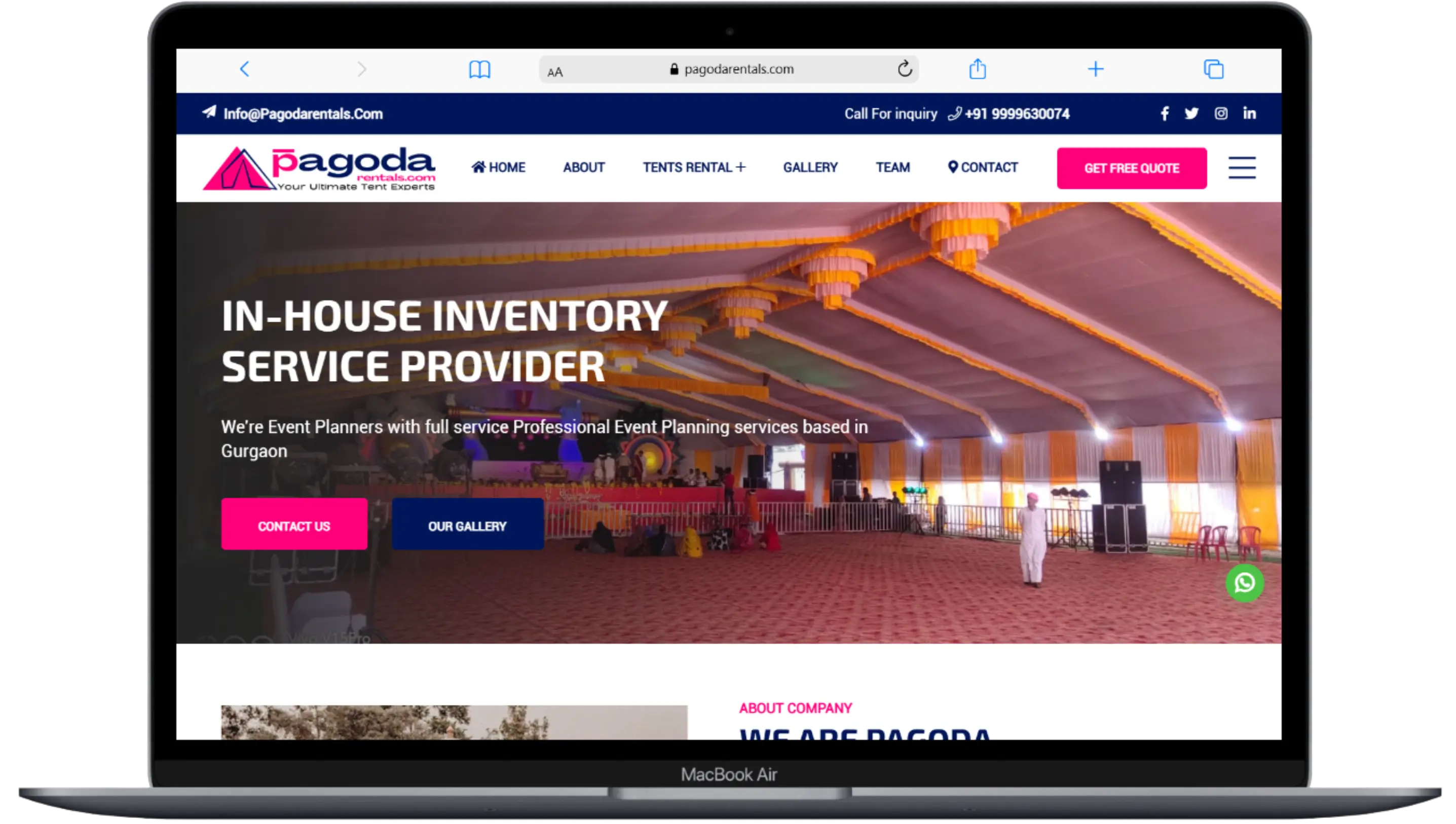Pagoda Rentals